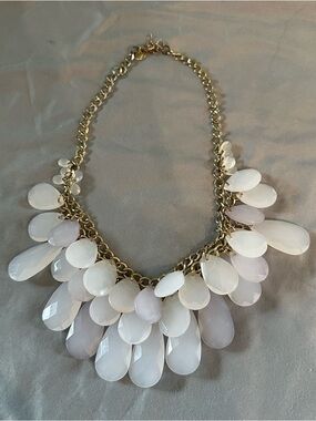 Charming Charlie - Statement Necklace - Pink + Gold